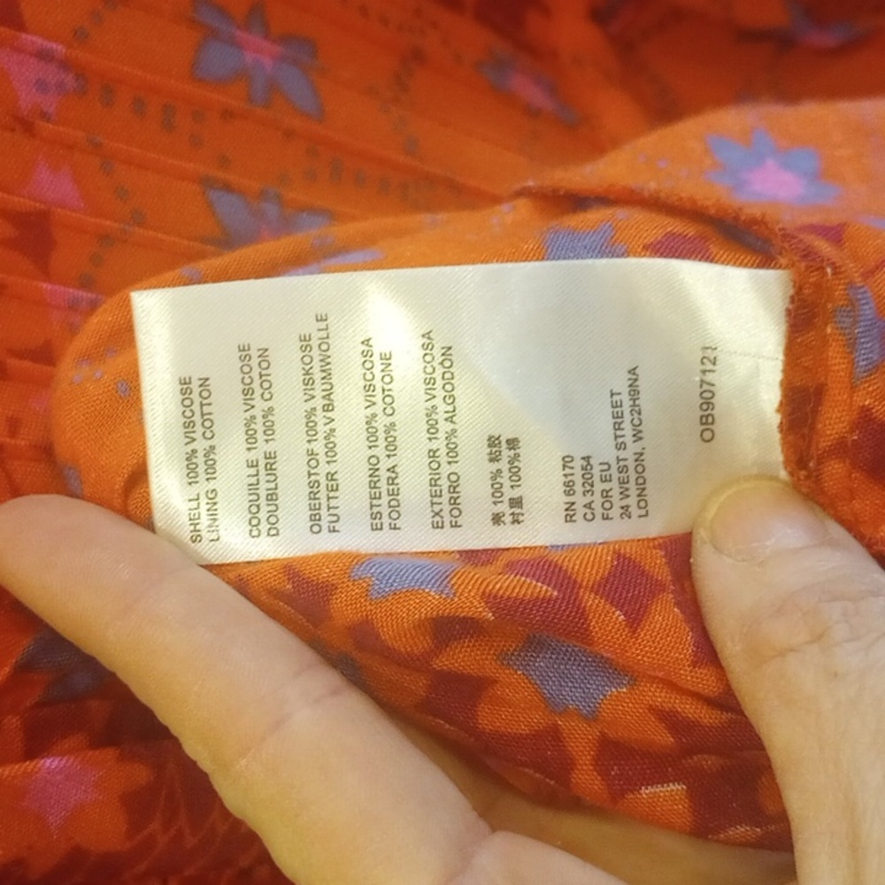 Free People Rare Feelings Teired Dress, Size Medium EUC - Picture 4 of 5